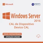cal de dispositivo para windows server 2016 device cal
