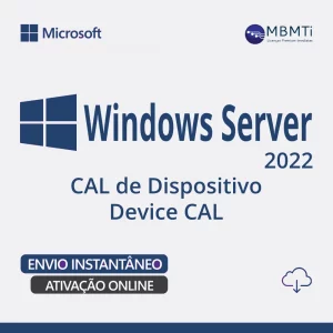 cal de dispositivo para windows server 2022 device cal