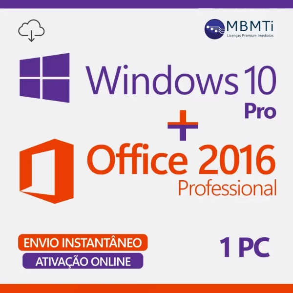 combo windows 10 pro office 2016 professional